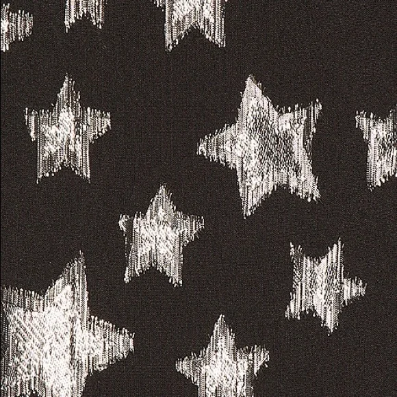 For Love and Lemons X REVOLVE Metallic Star Print One Shoulder Dress Size S